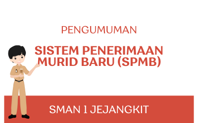 PENGUMUMAN HASIL SISTEM PENERIMAAN MURID BARU (SPMB) SMAN 1 JEJANGKIT TAHUN PELAJARAN 2025/2026